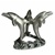 Pewter Dolphin Egg Stand - Large