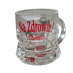 "Na Zdrowie" Eagle Shot Glass - Single