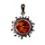 Starburst Honey Amber Pendant