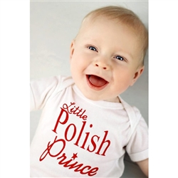 Little Polish Prince Baby Onesie Romper