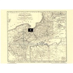 The Prussian Provinces Map: East Prussia and Posen