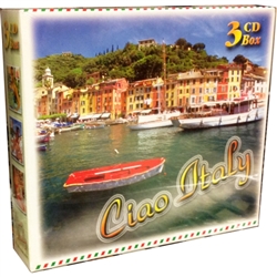 3 CD box set of Italian pop music which is highly popular throughout Europe and Poland.