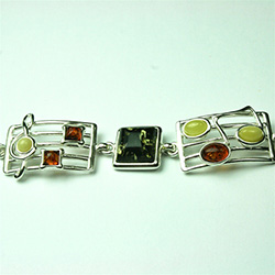 Musical Notes Amber Bracelet