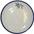 Polish Pottery Stoneware Dinner Plate 10 in. 'Christmas Holiday - Wesolych Swiat'