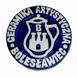 Polish Pottery 4" Trademark Symbol. Hand made in Poland.