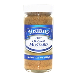 Krakus Hot Original Mustard.  Great on kielbasa sandwiches!