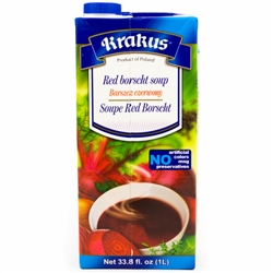 Krakus Barszcz Czerwony Red Borscht Soup (1 Liter)