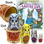 The Easter Egg Book And Matrushka Doll Set