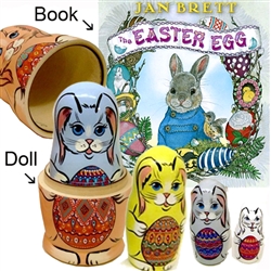 The Easter Egg Book And Matrushka Doll Set