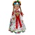 This doll, dressed in a handmade traditional Krakow wedding outfit, wonderfully crafted and fun to collect.  The detailed costume is hand made in Krakow.
