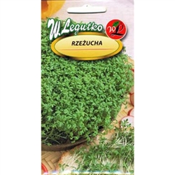 Garden Cress is a fast-growing, edible plant with peppery flavour and aroma. In some regions it is known as Garden Pepper Cress or Pepperwort. Garden Cress in an annual plant and important green vegetable, typical as a garnish or as a leaf vegetable.