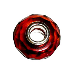 Rich deep color amber with cuts to reflect light and create a natural sparkle.  A perfect gift for that special person.