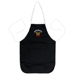 A perfect gift for that special "Pole"!  A black kitchen apron, with the words: "Kielbasa King" embroidered on the front panel.  Great for indoor use or that summer barbecue.