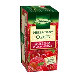 Another delightful Polish tea made from raspberry, hibiscus, cranberry and aroma.