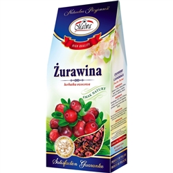 Another delightful and all-natural Polish tea made from the fruits of Cranberry (18%), Hibiscus Flower, Apple, Chokeberry, Rosehip, Red Currant, Elderberry, Flavor.