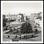 Post Card: Plac Trzech Krzyzy 1955 - Life in the PRL (Polish People's Republic) Historical Photo Series