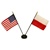 The flags of the U.S. and Poland (without the Eagle) are all parts of our cultural and religious heritage.