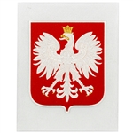Large Embroidered Polish Eagle Patch