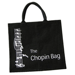 The Chopin Bag is the "shoppin" bag name for this heavy duty, environmentally friendly lined shopping bag.  Made in England