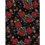 Polish Gift Wrapping Paper - Red Roses