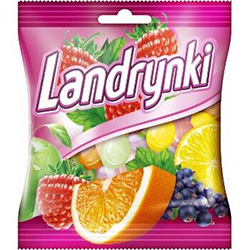 Mieszko Landrynki - Five Flavor Polish Hard Caramels 90g/3.17oz