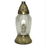 Polish Outdoor Cemetery Candle | Znicze 9.5"