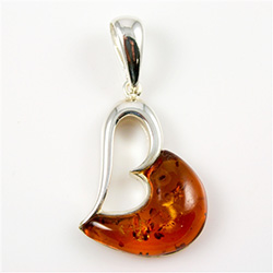 Artistic Amber Pendant