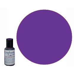 Edible Dye in color Purple .7 oz bottle, will mix 3 - 4 batches depending on desired color intensity. Ideal for dyeing eggs Easter Eggs that will be eaten or when working with young children; these dyes are sourced from the food industry and are edible.