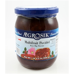 Poland is famous for fruit and berry jams.  Multifruit is used as a spread, in baking and especially as a paczki filling.  Made from Apple, Plum and Aronia fruit.