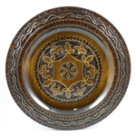 Polish wooden plates are made from Linden wood in the mountain region of southern Poland called Podhale.  The plates are cut and shaped on a lathe by hand.  The floral designs are burned into the wood then painted after staining and varnishing.