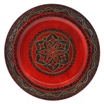 This beautiful plate is made of seasoned Linden wood, from the Tatra Mountain region of Poland. 
The skilled artisans of this region employ centuries old traditions and meticulous craftsmanship to create a finished product of uncompromising quality. This