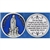 Our Lady of Fatima Blue Enamel Pocket Token (Coin). Great for your pocket or coin purse.