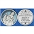 Saint Christopher Blue Enamel Pocket Token (Coin). Great for your pocket or coin purse.