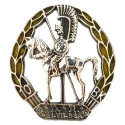 10th Regiment Of Dragoons Lapel Pin (Hussar) .75"