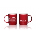 I Love My Polish Wujek (Uncle) Ceramic Mug - Red