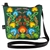 Polish Wycinanki Design Shoulder Purse : Forest Green