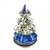 Polish Pottery 8.5" Votive Christmas Tree. Hand made in Poland. Pattern U408 designed by Jacek Chyla.