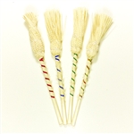 These are hand made in Poland using 100% natural fibers. Dipped in Holy Water the Kropidlo is used to bless homes at Christmas time, Wedding couples, Easter tables, Etc. The name derives from the Latin verb aspergere, "to sprinkle".