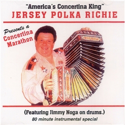 Concertina Masters, Casey "Fingers Siewierski and Eddie Zima made their marks on the polka field and are undeniable pioneers in polka history.  As you listen to this Concertina Marathon you will hear why Jersey Polka Richie has earned his title of "Americ