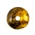 Very impressive polished doughnut shaped honey amber stone for pendant use. Weighs 12.2g. This amber stone is mainly polished but also has natural rough spots to highlight its natural origins.