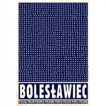 Polish poster designed by artist Ryszard Kaja to promote tourism to Poland. Boleslawiec is the city famous for traditional pottery.
It has now been turned into a post card size 4.75" x 6.75" - 12cm x 17cm.