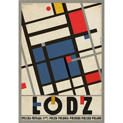 Polish poster designed by artist Ryszard Kaja to promote tourism to Poland.
It has now been turned into a post card size 4.75" x 6.75" - 12cm x 17cm.