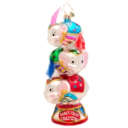 Exquisite workmanship and handcrafted details are the hallmark of all Christopher Radko creations. Bring warmth, color and sparkle into your home as you celebrate life’s heartfelt connections. A Christopher Radko ornament is a work of heart!