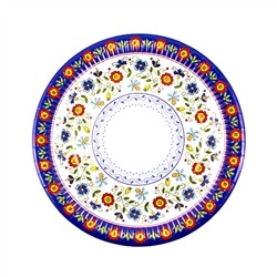 Polish Paper Plates Kashubian Folk Design - Kaszub