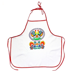 If you are a fan of Polish paper cuts you'll love this apron.
