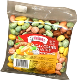 Careful! These delightful candy coated peanut bits are addictive.  Assorted colors.