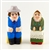 Hand Carved Rzeszow Pair 5"