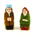 Hand carved and painted, our little couple is dressed in Swietokrzyski costume from southern Poland.