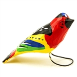 Hand Carved And Painted Polish Bird I