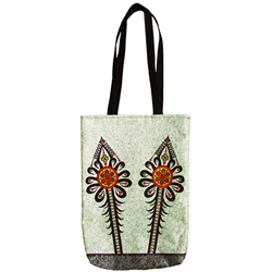 Heavy duty tote bag in 100% polyester which features the beautiful Goral Parzenica design with a small inside pocket.
Parzenica - heart-shaped pattern characteristic for decorative art of the Polish highlanders
Waterproof.